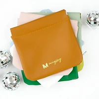 Pink Squeeze Coin Purse Wallet