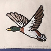 Flying Mallard Trucker Hat/ Black