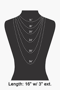 Faceted Clover Pendant Pearl Beaded Necklace