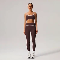 Burgundy Contrast Workout Set