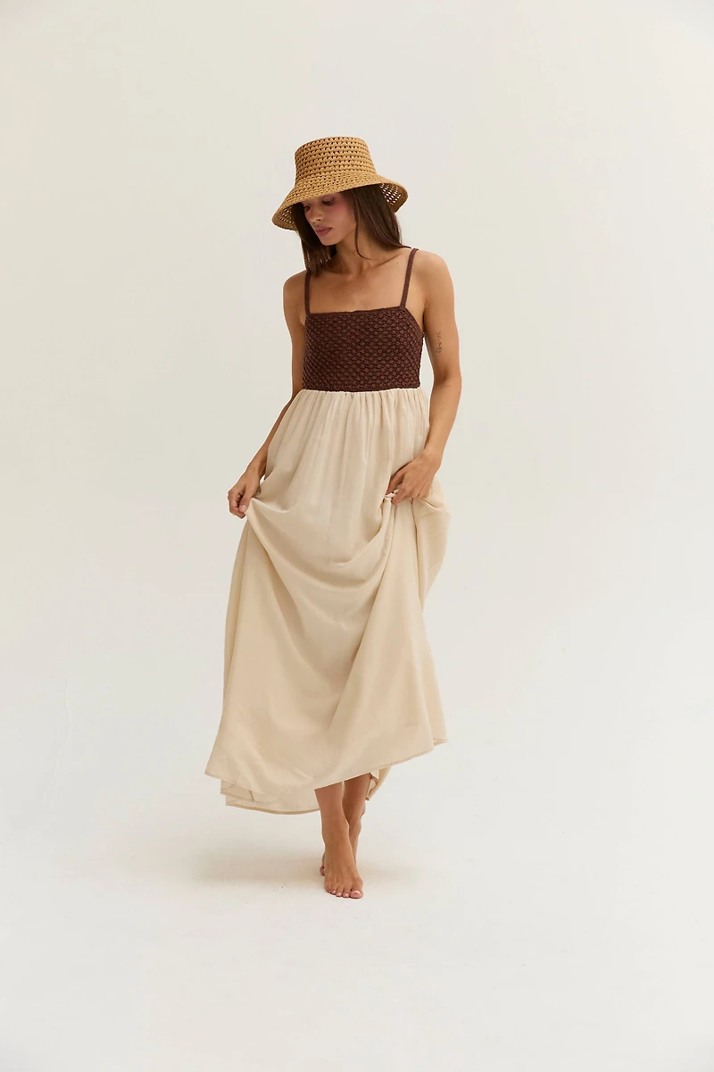 Jane Weave Maxi Dress
