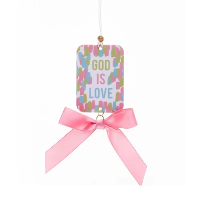 God Is Love Air Freshener