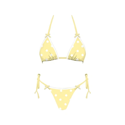 Cafe Polka Bikini Set