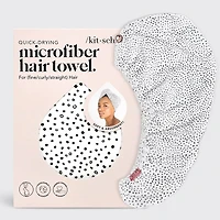 Quick Dry Hair Towel - Micro Dot