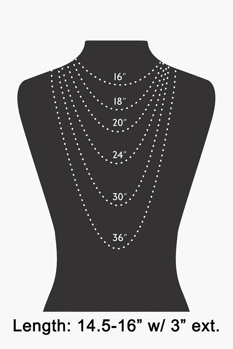 Paperclip Toggle Chain Disc Pearl Necklace