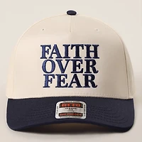 Faith Over Fear Trucker Hat/ Navy