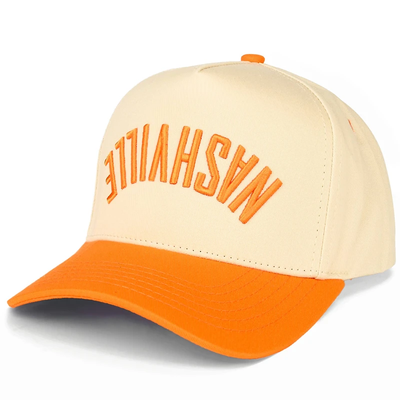 Orange Nashville Trucker Hat