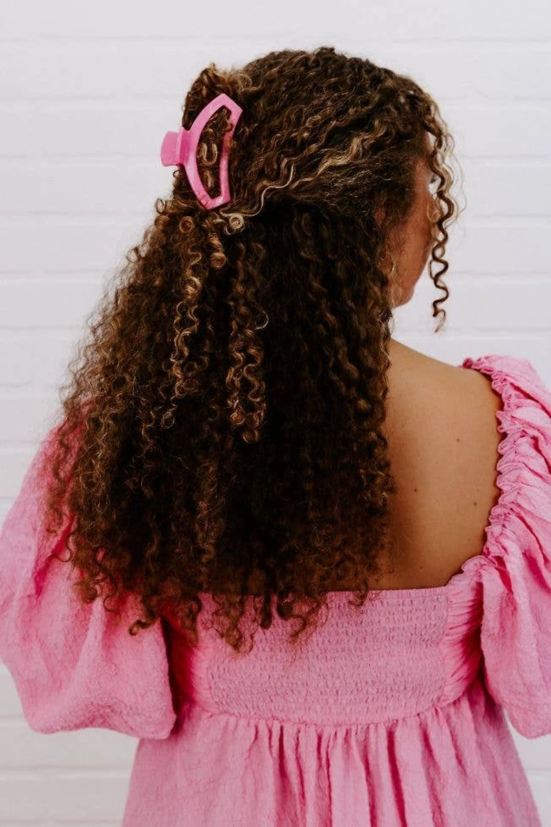 Open Hair Clip | Med. | Peonies Please