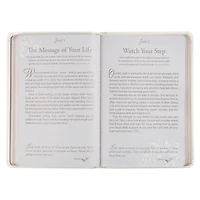 Devotional for Mr. & Mrs. White Faux Leather
