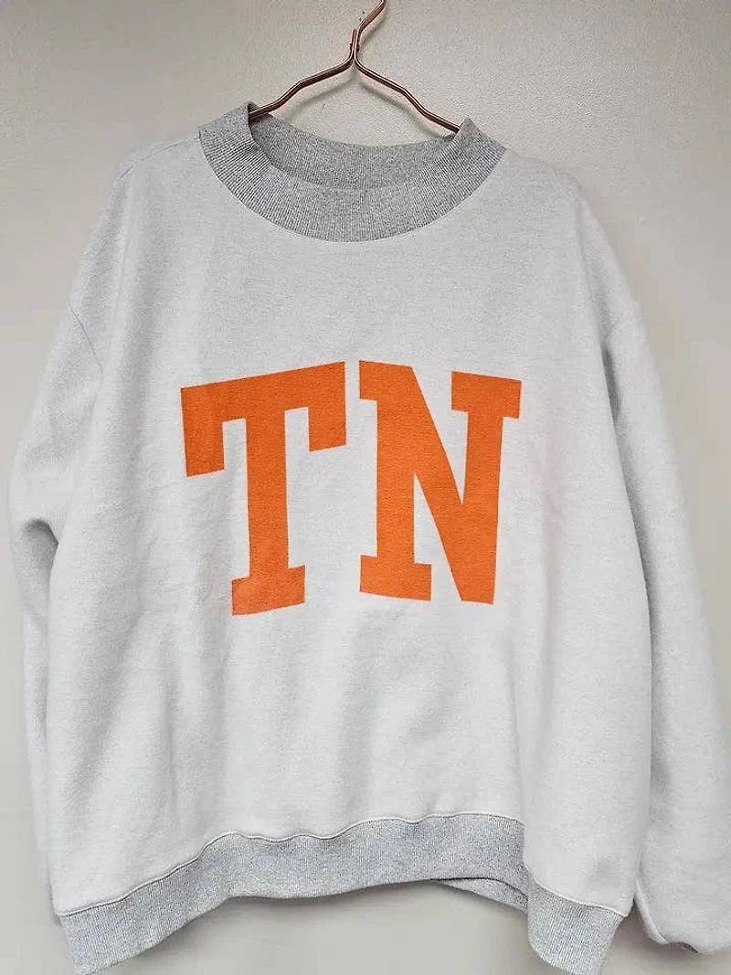 PRE-ORDER Tennessee Reversible Mock Neck Sweatshirt