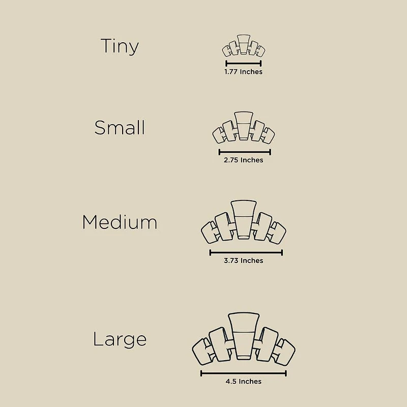 Pinkmas Large Classic Hair Clip