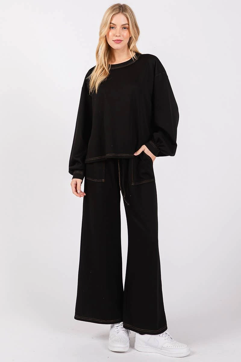 Scuba Top & Pants Set