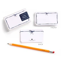 Navy Bow Little Notes®