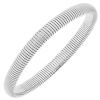 Silver Florence Skinny Watchband Bangle
