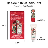 Christmas Lip Balm & Hand Lotion Set
