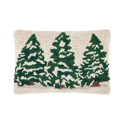 Pine Trees Trio Hook Pillow