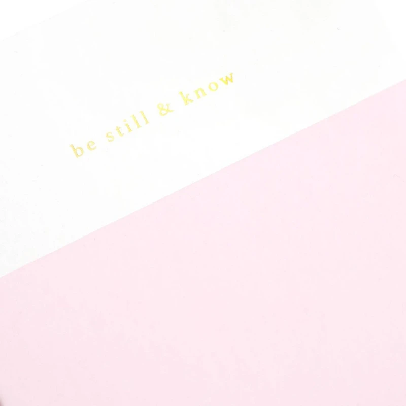 Be Still & Know Lined Journal