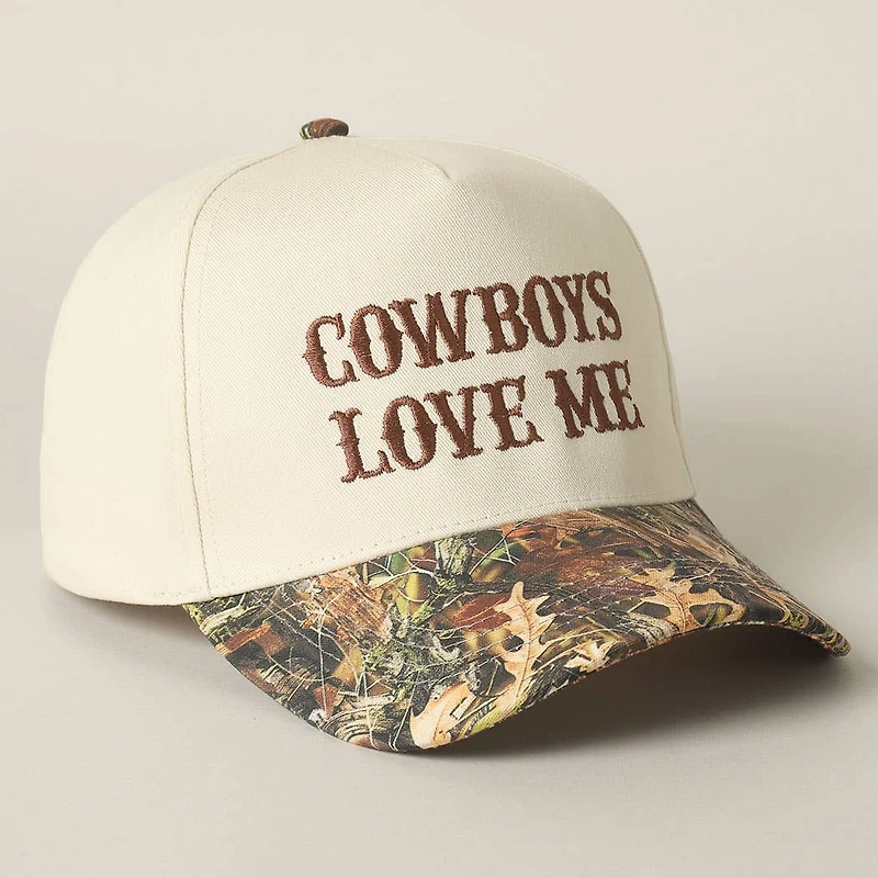 Cowboy Love Me Embroidery Camo