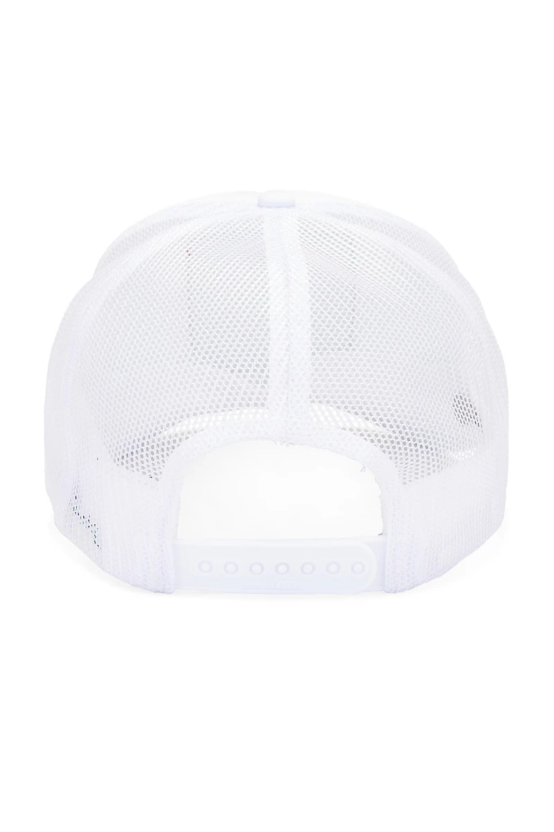 White Friends in Low Places Hat