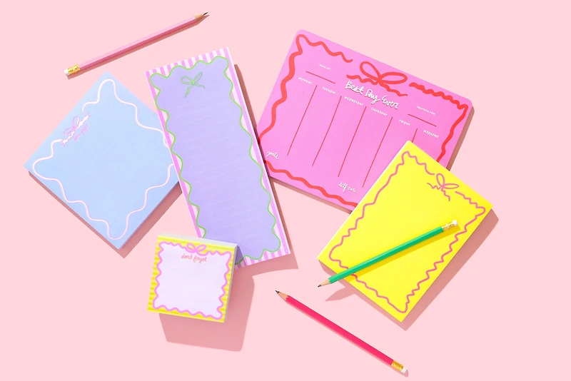 Weekly Desk Planner "Best Day Ever"