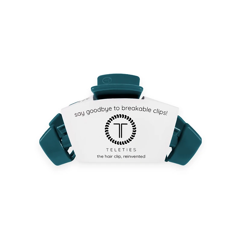 Classic Hair Clip | Small | Teal With It