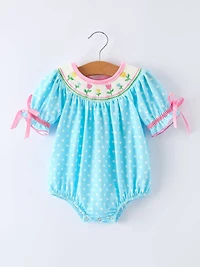 Blue Tulip Baby Girls Romper
