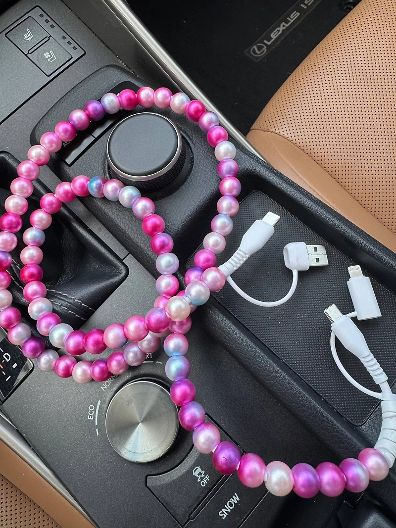 Pink Tie Dye 4 in 1 Charger