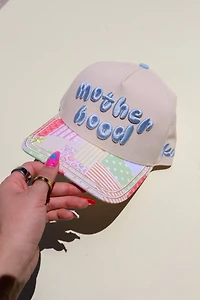 Patchwork & Light Blue Motherhood Trucker Hats