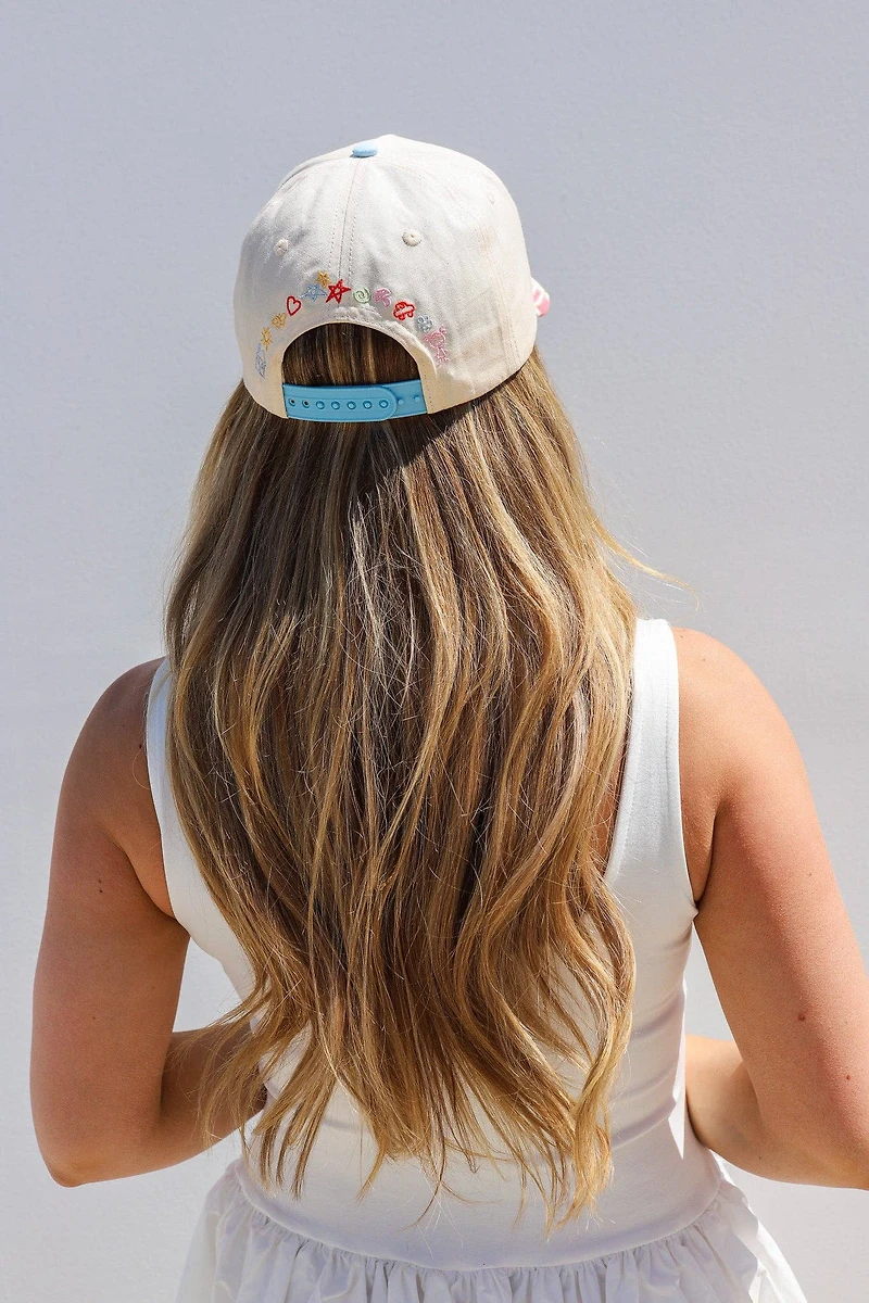 Patchwork & Light Blue Motherhood Trucker Hats