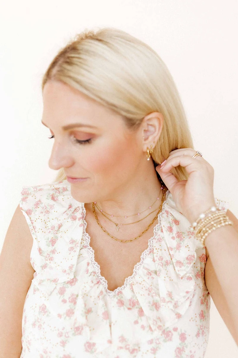 Necklace Dabney Pink