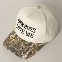 Cowboy Love Me Embroidery Camo