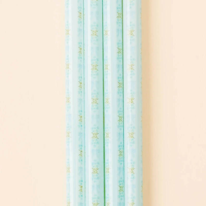 Blue Tumbler Straw Set