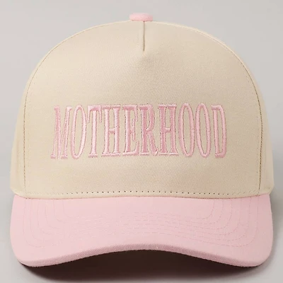 Motherhood Trucker Hat/ Pink