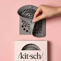 Gray Kitsch Hair Catcher