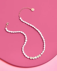 Bridal Pearl Beaded Necklace