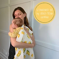 When Life Hands You Lemons Baby Swaddle Blanket