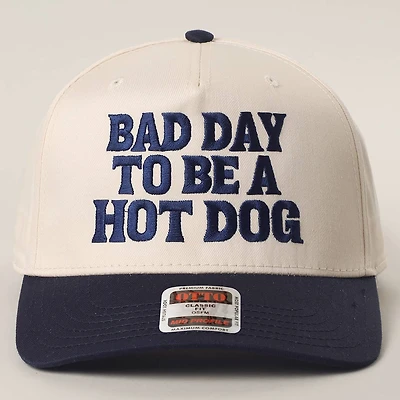 Navy Bad Day To Be A Hot Dog Trucker Hat