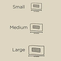 Pinkmas Med. Rectangle Flat Clip