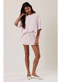 Pink Striped T-Shirt
