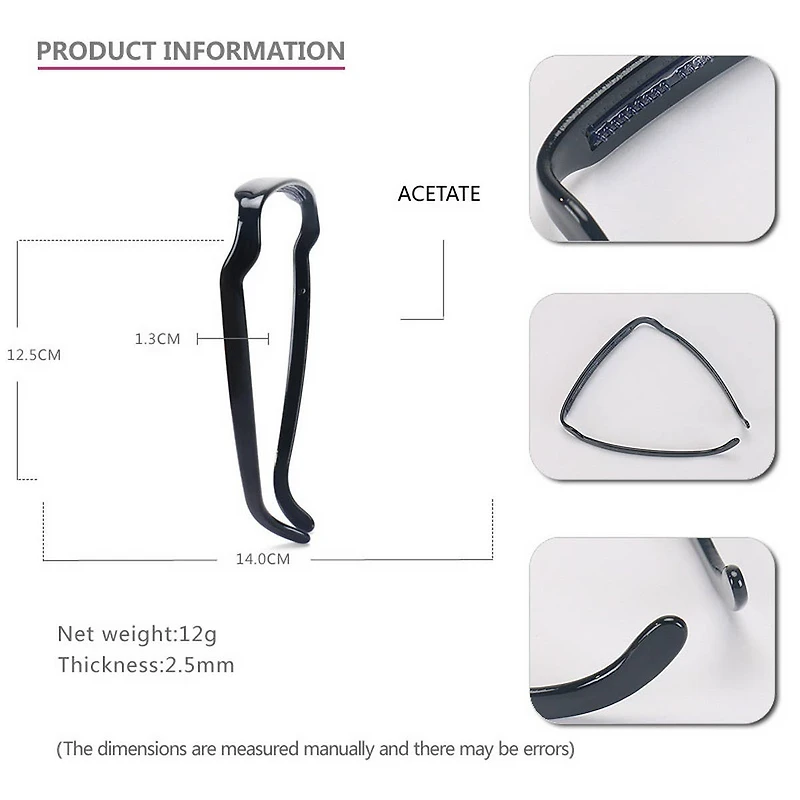 Black Sunglasses Headband