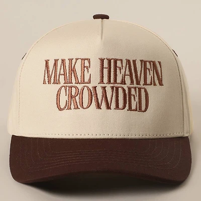 Brown Make Heaven Crowded Hat