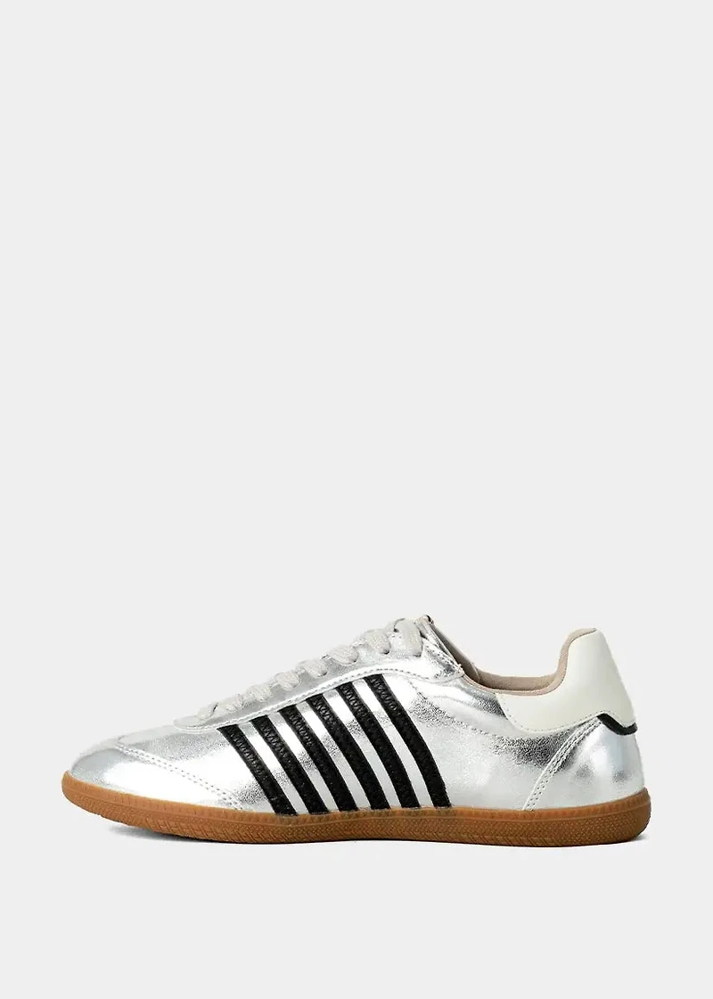 Silver Stevie Sneakers