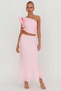 Ruffle Top & Skirt Set