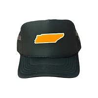 Tennessee State (double puff) - Black Trucker