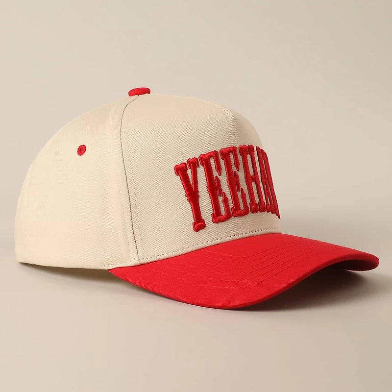YEEHAW Trucker Hat/ Red