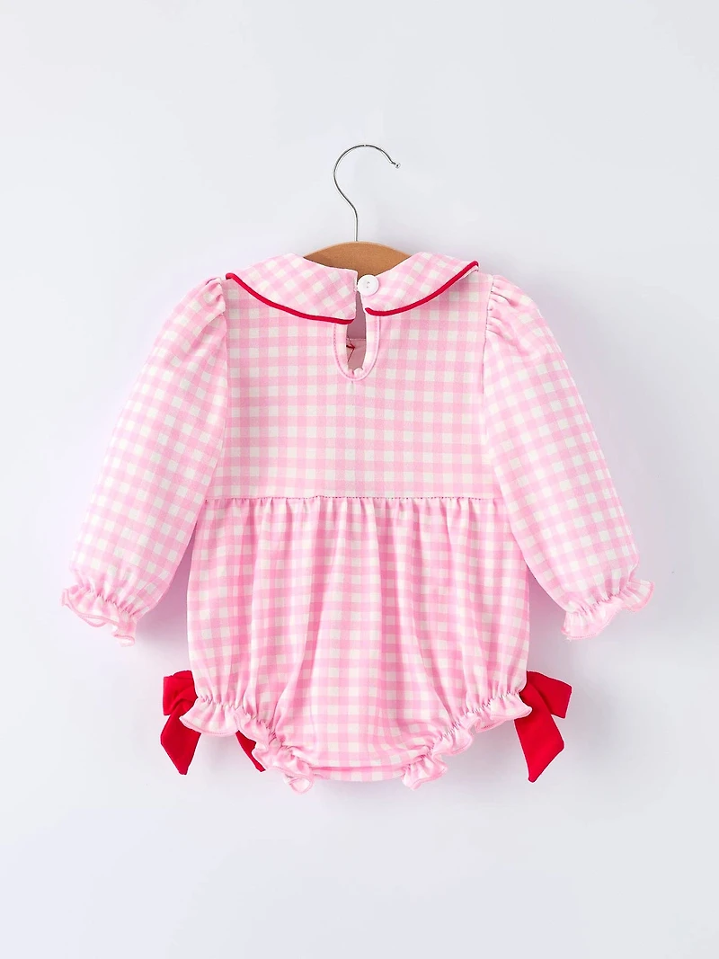 Valentine's Day Heart Baby Romper
