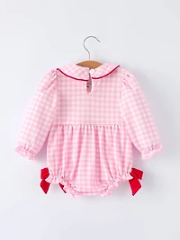 Valentine's Day Heart Baby Romper