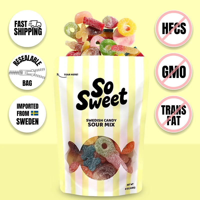 Swedish Candy Sour Mix (8 oz)