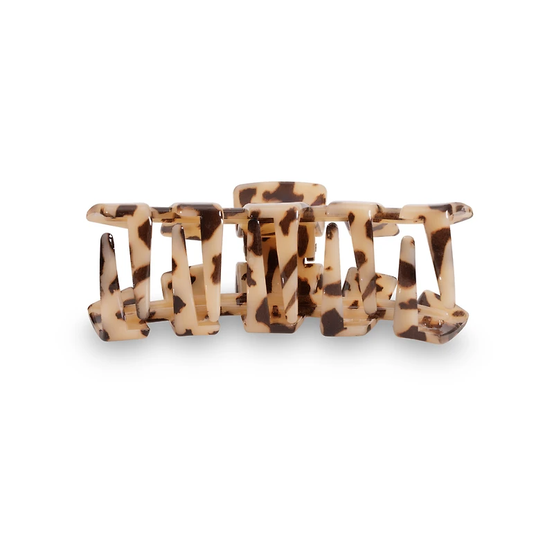 Tiny Classic Hair Clip | Blonde Tortoise