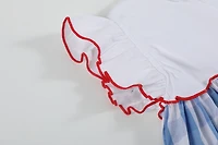 Red & White Blue Flutter Girls